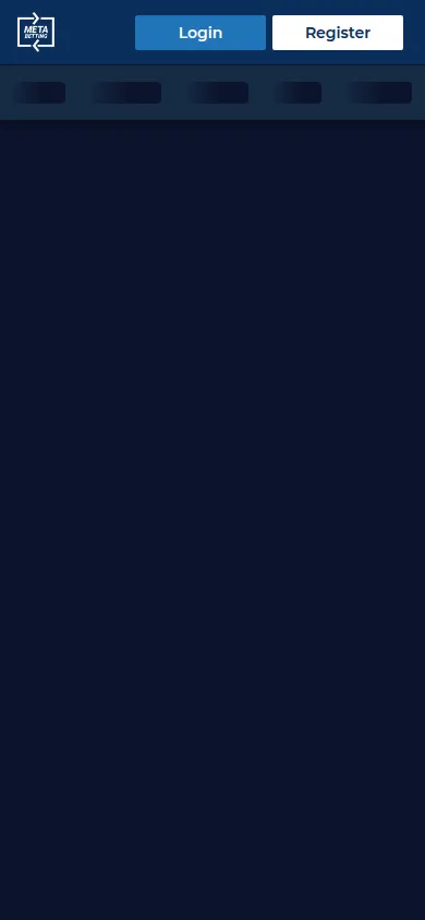 Meta Betting mobile website reference image